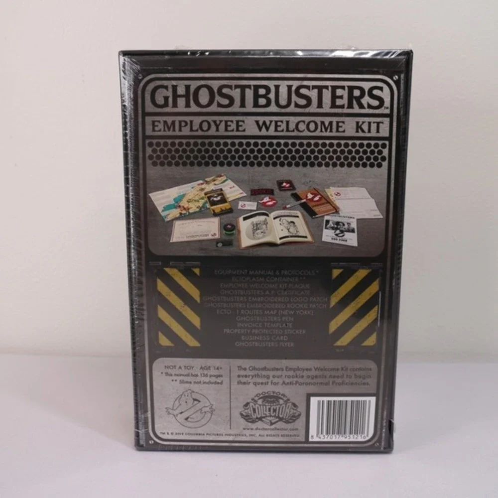 Doctor Collector Ghostbusters Employee Welcome Kit NEW SEALED Decorative Ghost